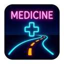 icon_medicine_road_neon icon preview