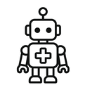icon_medicine_robot_line_art icon preview