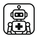 icon_medicine_robot_monochrome icon preview