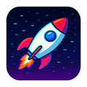 icon_medicine_rocket_digital_glitch icon preview