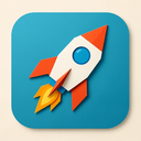 icon_medicine_rocket_origami icon preview
