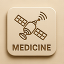 icon_medicine_satellite_embossed icon preview