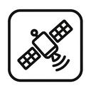 icon_medicine_satellite_monochrome icon preview
