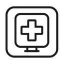 icon_medicine_server_monochrome icon preview