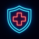 icon_medicine_shield_neon icon preview