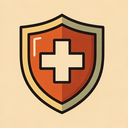 icon_medicine_shield_retro icon preview