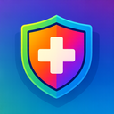 icon_medicine_shield_vibrant_colors icon preview