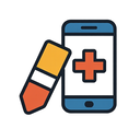 icon_medicine_smartphone_geometric icon preview