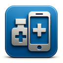 icon_medicine_smartphone_metallic icon preview