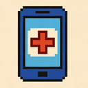 icon_medicine_smartphone_pixel_art icon preview