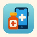 icon_medicine_smartphone_rounded icon preview