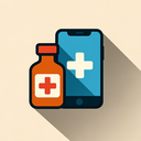 icon_medicine_smartphone_shadow_effect icon preview