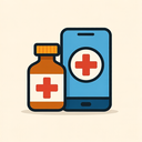 icon_medicine_smartphone_technical icon preview