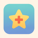 icon_medicine_star_flat_pastel icon preview