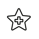 icon_medicine_star_line_art icon preview