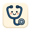 icon_medicine_stethoscope_cartoon icon preview