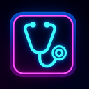 icon_medicine_stethoscope_cyberpunk icon preview