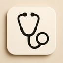 icon_medicine_stethoscope_elegant icon preview