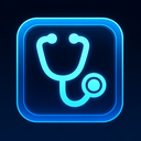 icon_medicine_stethoscope_futuristic icon preview