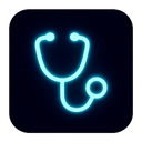 icon_medicine_stethoscope_neon icon preview