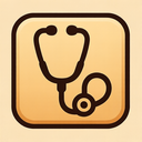icon_medicine_stethoscope_retro icon preview
