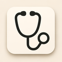 icon_medicine_stethoscope_simplified icon preview