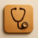 icon_medicine_stethoscope_wooden icon preview