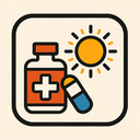 icon_medicine_sun_classic icon preview