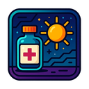 icon_medicine_sun_cyberpunk icon preview