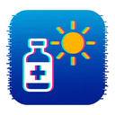 icon_medicine_sun_digital_glitch icon preview