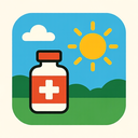 icon_medicine_sun_filled icon preview