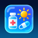 icon_medicine_sun_futuristic icon preview