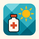 icon_medicine_sun_geometric icon preview