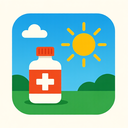 icon_medicine_sun_modern icon preview