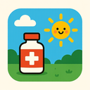 icon_medicine_sun_playful icon preview
