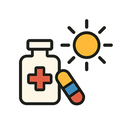 icon_medicine_sun_simplified icon preview