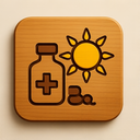 icon_medicine_sun_wooden icon preview