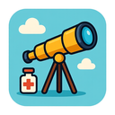 icon_medicine_telescope_cartoon icon preview