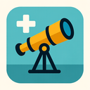 icon_medicine_telescope_flat_design icon preview