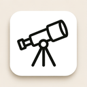 icon_medicine_telescope_minimalist icon preview