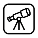 icon_medicine_telescope_monochrome icon preview