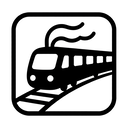 icon_medicine_train_monochrome icon preview