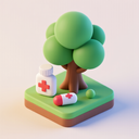icon_medicine_tree_3d_isometric icon preview