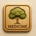icon_medicine_tree_embossed icon preview