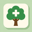icon_medicine_tree_flat_design icon preview