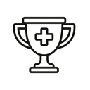 icon_medicine_trophy_minimal_outline icon preview