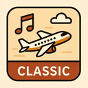 icon_music_airplane_classic icon preview