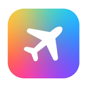 icon_music_airplane_gradient icon preview