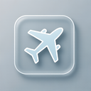 icon_music_airplane_transparent icon preview