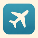 icon_music_airplane_vector icon preview